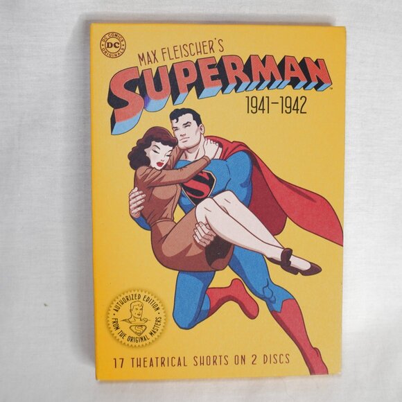 3/$20 - Fleischer's Superman 1941-1942 - 2-Disc DVD Collection - DC Comics Geek - Picture 1 of 4